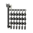 thumbnail image 1 of RV Clothes Drying Rack Rotatable Clothes Drying Rack With For Babies Convenient Lightweight Stable Foldable Wall Mounted Laundry Hanger Dryer Rack, 1 of 4