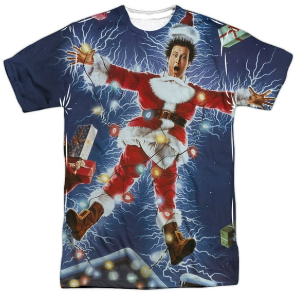 Christmas Vacation - Electrified - Short Sleeve Shirt - Small