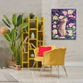 thumbnail image 4 of Stupell Industries Eclectic Coyote & Pink Florals Canvas Art, 30 x 40, by Renee Thompson, 4 of 8
