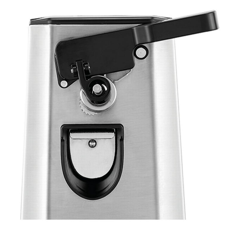Professional Series Stainless Electric Can Opener with Bottle