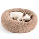 thumbnail image 1 of Cama para mascotas Hoewina Calming Donut para perro y gato, 50 cm (camel), 1 of 7