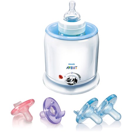 Philips AVENT - Express Food and Bottle Warmer w/Your Choice of Soothie Pacifiers