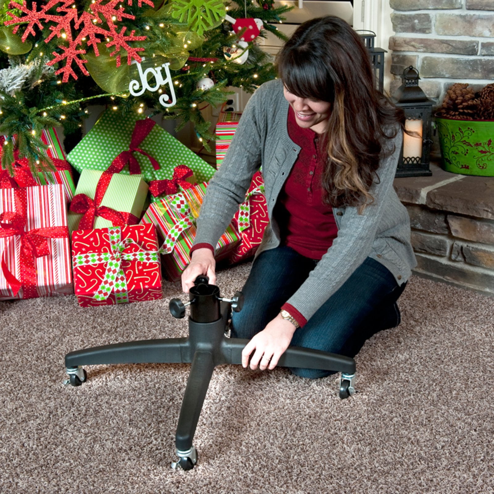 Treekeeper 29 in. 2Way Rolling Tree Stand