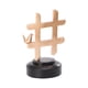 thumbnail image 5 of Escultura de nota musical, figura moderna, regalo, decoración de mesa, símbolo musical Estilo D, 5 of 9