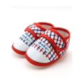thumbnail image 2 of OUMY Baby Newborn Girls Boy Soft Soled Cloth Crib Shoes Prewalker 0-18M, 2 of 6