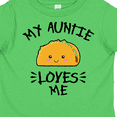 thumbnail image 4 of Inktastic My Auntie Loves Me with Taco Illustration Boys or Girls Toddler T-Shirt, 4 of 5