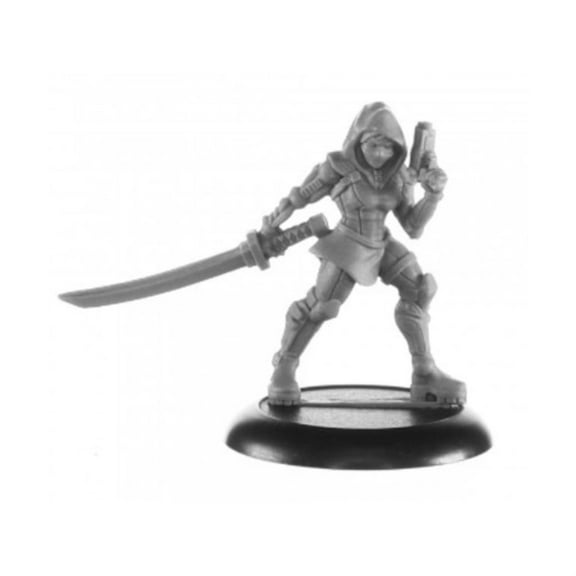 Asanis Mercury Flyer Miniature Figure 25mm Heroic Scale Reaper Bones USA Reaper Miniatures
