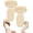 Beige,2pcs, variant on Anti-Slip Heel Liners, Soft Cushion Heel Pads, Self-Adhesive Heel Pads for Too Big Shoes, Improved Fit,Stop Heel Slip or Blister