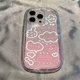 thumbnail image 1 of Smile Flower Clear TPU Case for iPhone 13 Pro 14 iPhone 11 Pro Max 12 XS XR X 7 8 Plus 6s 6 Plus Grip Holder Phone Cover xuanjing unisex, 1 of 2