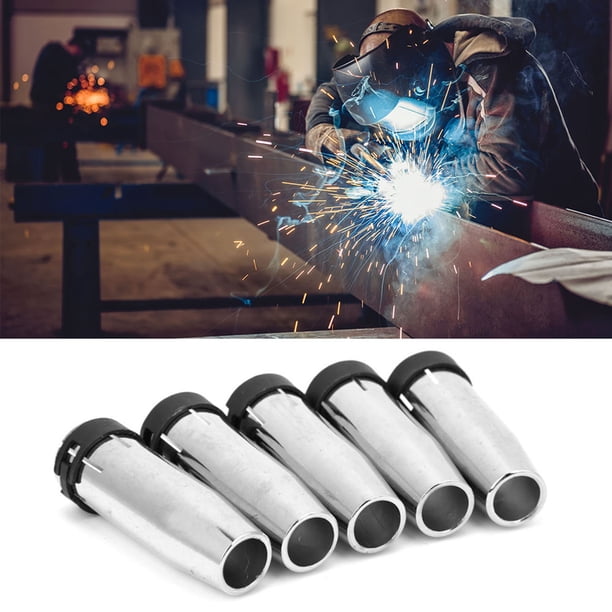 Boquilla de antorcha de soldadura boquilla de soldadura Mig de 5 piezas para antorcha de soldadura MB 24KD MIG/MAG para piezas viejas o rotas ANGGREK Otros