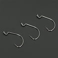 thumbnail image 5 of 300pcs Per Set Offset Fishing Hooks, Type 8 High Carbon Steel Soft Worm Fish Hooks, 5 of 10