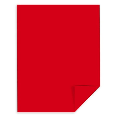 Astrobrights Premium Color Paper, 8-1/2 x 11 Inches, Re-Entry Red, 500 Sheets
