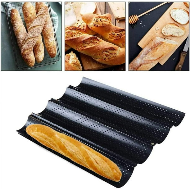Greyoe 1 Pièce Moule Baguette, Moule pain de mie, Moule a Pain, Moules à pain Moule Baguette four Moule a Brioche, Moule à Baguette 4 Carrés Créneau Neuf Court pour La Cuisson Greyoe 1 Pièce Moule Baguette, Moule pain de mie, Moule a Pain, Moules à pain Moule Baguette four Moule a Brioche, Moule à Baguette 4 Carrés Créneau Neuf Court pour La Cuisson