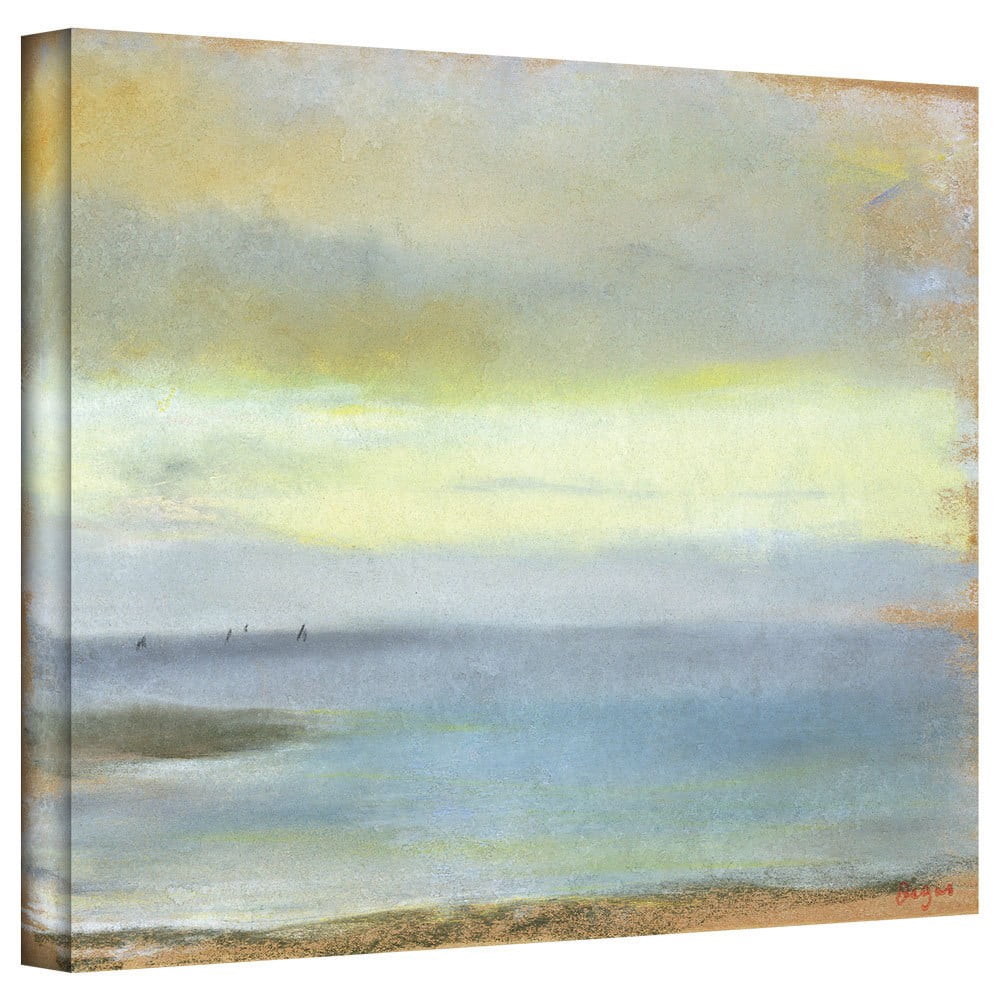 Edgar Degas "Marine Sunset" Gallery-wrapped Canvas Art