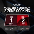 thumbnail image 4 of Char-Griller 2-Burner Flat Iron Gas Griddle with Lid, 4 of 13