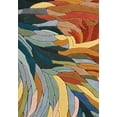 thumbnail image 4 of Avyay Botanical Design Hand-Tufted Irregular Shape Area Rug, Thick Soft Carpet, 4 of 6