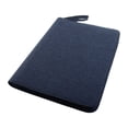 thumbnail image 3 of Estuche para pluma estilográfica, bolsa de lona de gran capacidad, portátil, multifuncional, a prueba de polvo, para colección, soporte de exhibición Cuadrícula azul 48, 3 of 9