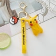 thumbnail image 2 of Figura de acción de Pokémon, llavero colgante de Pikachu, Charmander, Snorlax, Squirtle, bolsa de Anime, regalos de cumpleaños, 2 of 5