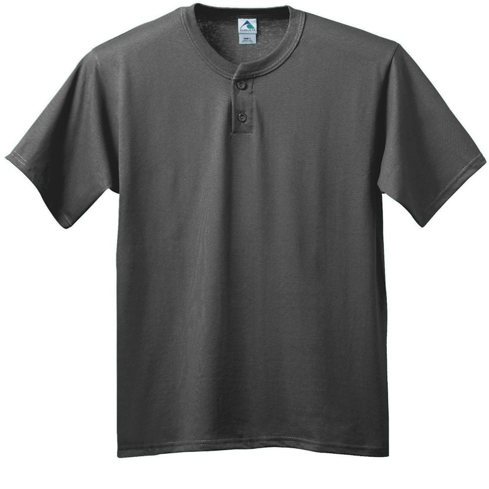 Augusta Sportswear Mens SIX-Ounce Two-Button Baseball Jersey 