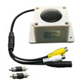 thumbnail image 4 of 2 Piezas de de Micrófono Al Aire Libre a Prueba de Agua para La Cámara de Seguridad Sunnimix Altavoz impermeable Micrófono, 4 of 8