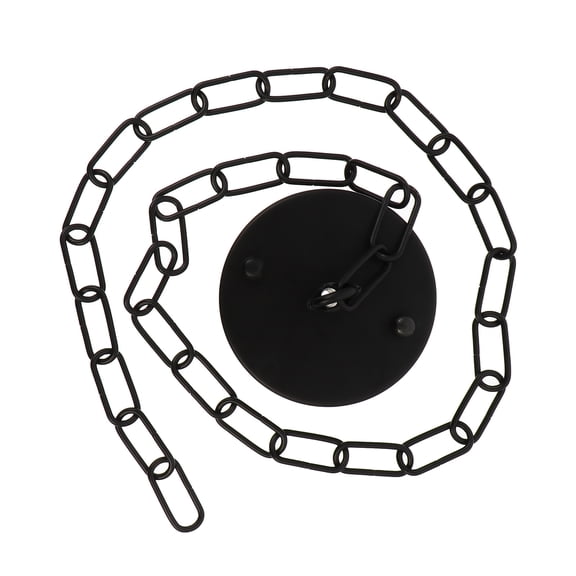 PBPBOX 1Set Black Ceiling Lamp Chain for Indoor and Outdoor Decorative Lighting