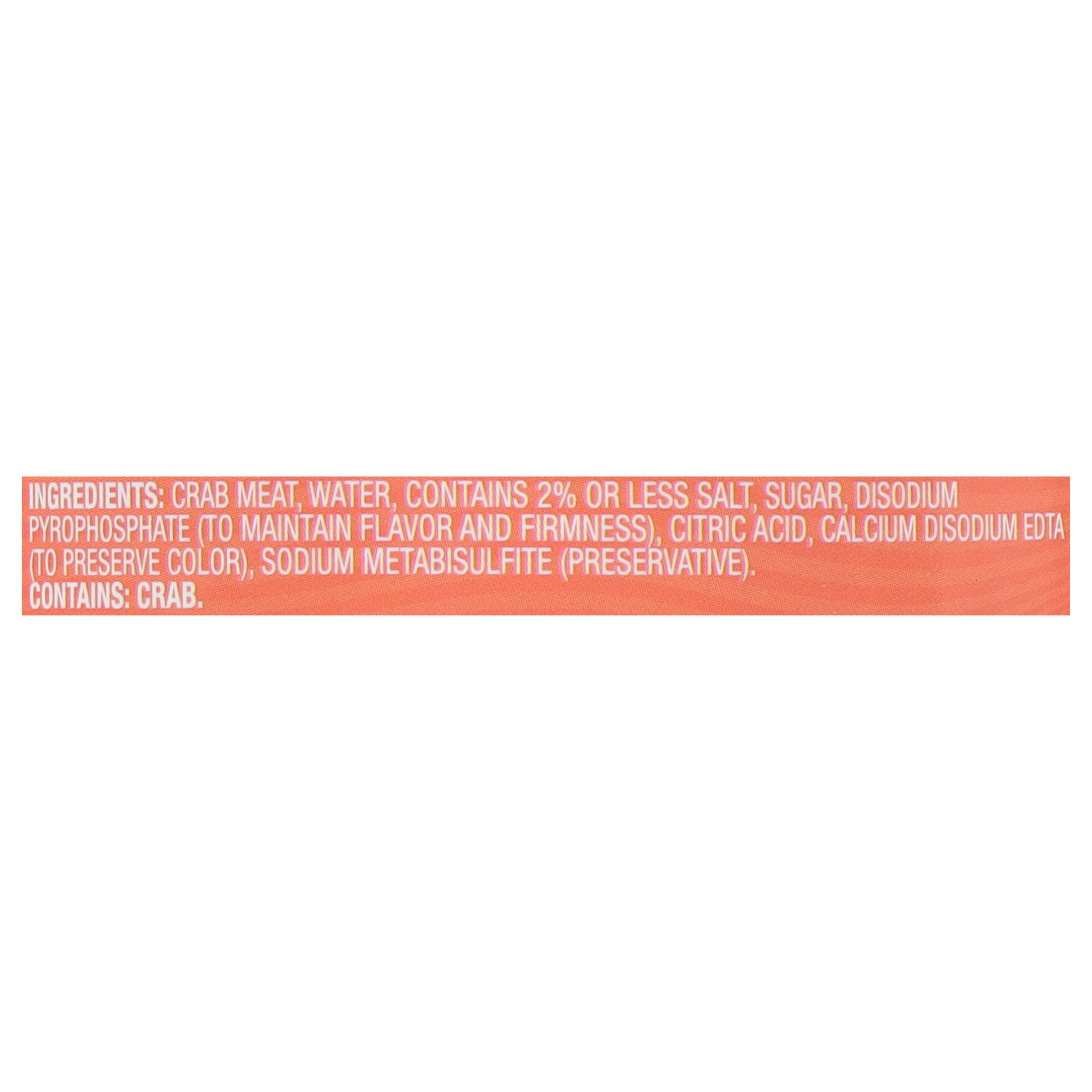 (12 pack) Bumble Bee Wild Caught White Crabmeat, 14g Protein Per Serving, Shelf Stable Can, 6oz