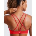 thumbnail image 4 of Top Deportivo CRZ YOGA Butterluxe Cuello en V Sin Aros Rojo M, 4 of 5