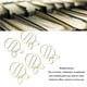 thumbnail image 4 of 100 Clips de Papel Dorados Con forma Linda, Clips de Papel de Metal Multifunción de Acero inoxidable, Ligeros y Portátiles, Simples y de Moda, Perfectos para la Oficina, 4 of 7