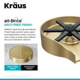 thumbnail image 2 of Kraus KGR-500SFBB Kraus Cleanmate Glass Rinser For Kitchen Sink - Spot Free Brushed Brass, 2 of 7