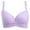 Pink, variant on IROINNID Push Up Bra for Women Four-breasted Steel Ring Charcoal Thin Bra, Underwear,Beige