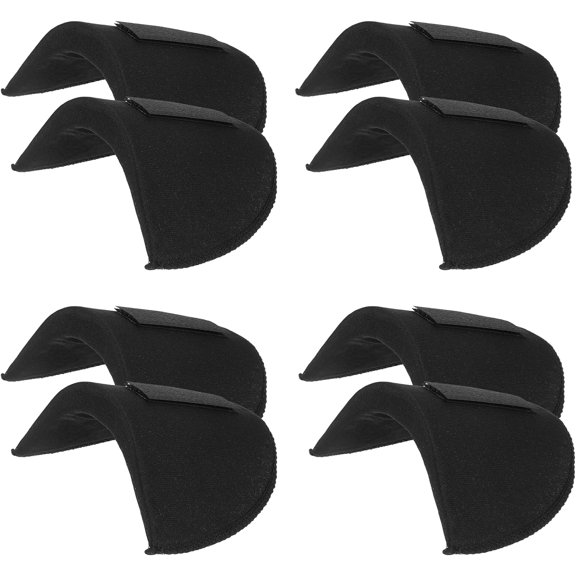 2 Pairs/4Pairs Set-in Shoulder Pads Thickness 1.5cm Breathable Sponge Pads Shoulder Enhancer Sewing Supplies for Women Men Sloping High Low Shoulders Blazer Suit T-Shirt