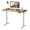 Maple, variant on Costway Electric Adjustable Standing Desk Stand up Workstation w/Control White