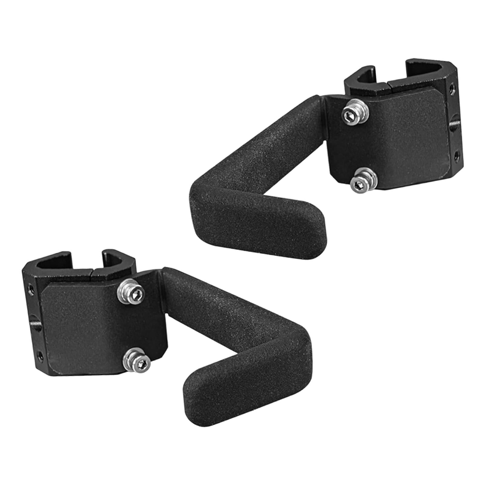 simhoa Set of 2 Extension Cable Holders for Toolboxes, Aluminum Construction, Compact, Easy Installation, Professional Cable Management Clips