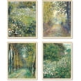 thumbnail image 2 of PixonSign Adhesive Canvas Poster, Wall Art Summer Pastel Flower Forest, Set of 4 Classic Countryside Wall Decor Arts, Nature Plant Botanical Wall Décor, Modern Home Artwork - 8"x10", 2 of 5