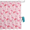 thumbnail image 2 of Shower Curtain for Bathroom Summer Flaming Birds on Pink Waterproof Bath Curtains Shower Curtains with Hooks,Cute Animals Bathroom Curtain Privacy Drapes for Bathtubs Toilet 36x72in, 2 of 9
