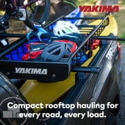 Yakima SkinnyWarrior Long & Narrow Cargo Basket for Yakima Crossbars, Black