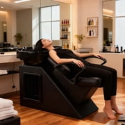 Ainfox Salon Backwash Barber Chair Shampoo Chair Beauty Spa Equipment