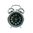 thumbnail image 1 of Despertador súper ruidoso, despertador de metal con luz nocturna, reloj de mesita de noche retro, reloj de mesa silencioso, decoración de habitación, 1 of 6