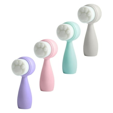Acdanc Face Scrubber Portable Facial Cleansing Brush Cat Claws Face Exfoliator Deep Cleaning