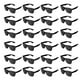 thumbnail image 1 of Gafas de sol Super Z Outlet, estilo retro vintage (24 pares), color negro, 1 of 6