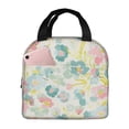 thumbnail image 1 of Disketp Watercolor Wildflowers Bolsa Térmica para Almuerzo para Hombre y Mujer, Ideal para Trabajo, Senderismo y Picnic, 1 of 8