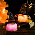 thumbnail image 4 of TheFound Halloween Gnome Light with Sequin Decoration, Handmade Swedish, 4 of 5