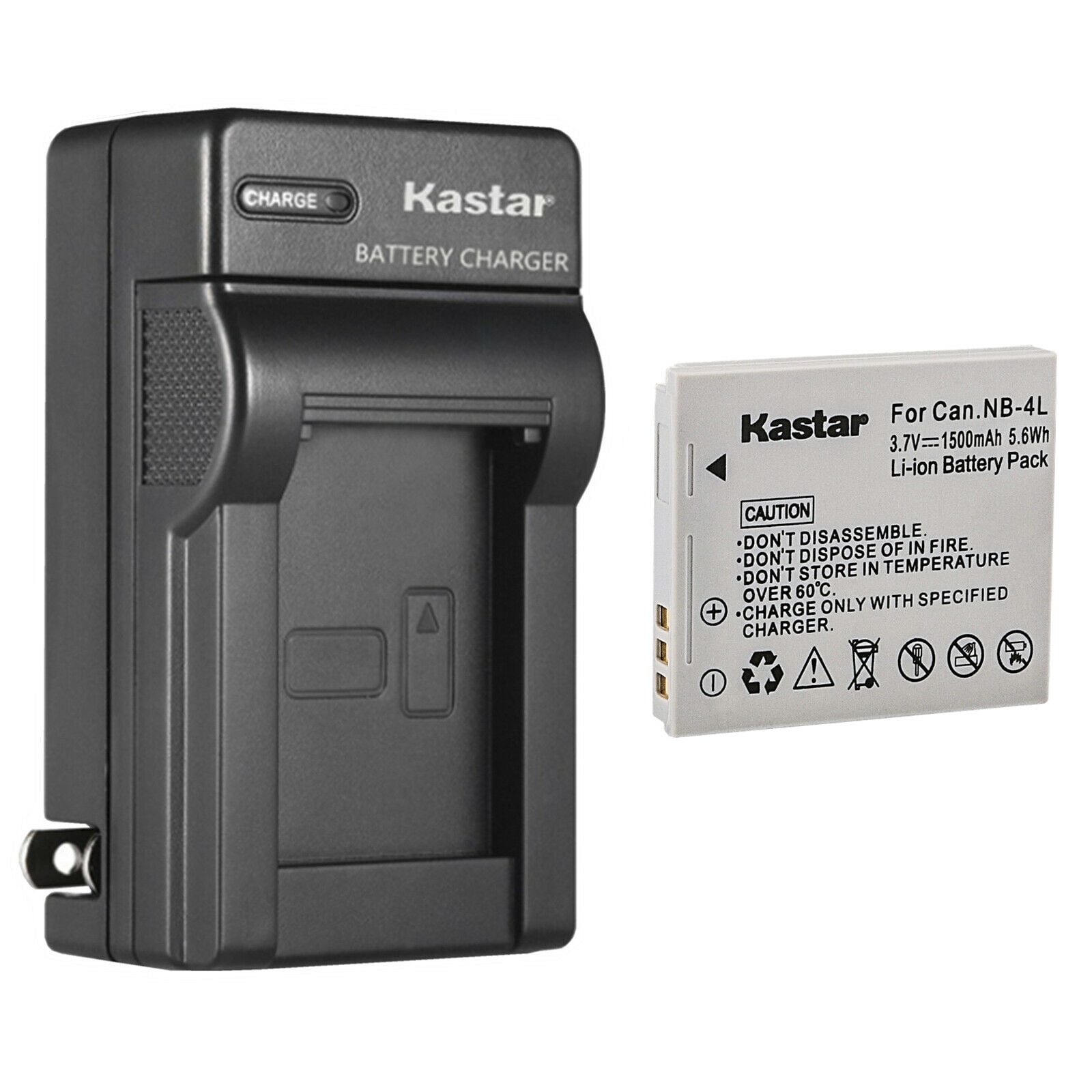 Kastar 1-Pack Battery and AC Wall Charger Replacement for Canon IXY Digital Wireless Digital IXUS i Zoom Digital IXUS i7 Zoom Digital IXUS Wireless Digital IXUS 30 Digital IXUS 40 Camera