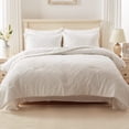 thumbnail image 4 of EMME 5-Piece Boho Tufted White Comforter Sets, Twin, 4 of 9