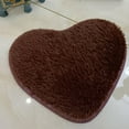 thumbnail image 2 of YUEHAO Heart Shaped Rug, Soft Absorbent Plush Microfiber Bathroom Rug, Non-Slip Machine Washable Shaggy Mats Carpet for Shower, Bedroom, Bathtub, 15.7x11.8 inch, 2 of 2