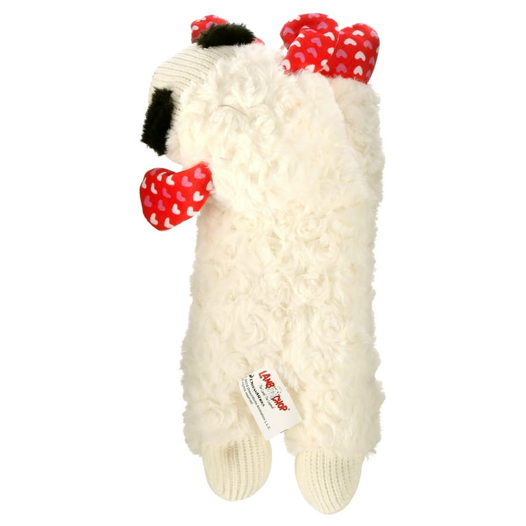 Multipet Valentine s Day Lamb Chop Dog Toy Size 10.5