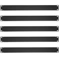 thumbnail image 3 of 1U Blank Panel, 5 Pcs 1U Server Rack Panels, Metal Rack Mount Filler Panels for 19inch Serve Rack Cabinets/Enclosures/Network Cabinets, Black, 3 of 6