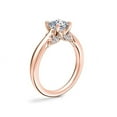 thumbnail image 3 of 1.20 Carat Brilliant Cushion Cut Natural Diamond Solitaire Beautiful Ring for Engagement Solid 14K Rose Gold Size 9, 3 of 8