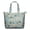 Lightblue Daisy Flower, variant on Lightblue Daisy Flower Green Dots Pattern Travel Tote Bags for Women Carry On,Large Weekender Bags for Women Travel,Multi Functional Duffle Bag for Work,Shopping,Sports