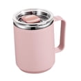 thumbnail image 3 of 5xTaza De Café Taza De Café Sellada Portátil De Fácil Limpieza Para Acampar Deportes De Playa Rosa, 3 of 10